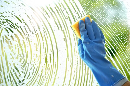 Health and safety review during cleaning operations