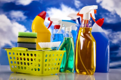 Deep cleaning of busy office carpets with local commercial equipment