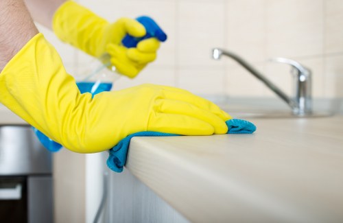 Treating common food and drink stains in a South London home