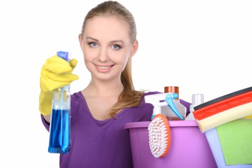 Cleaning of shared commercial areas near Elephant and Castle